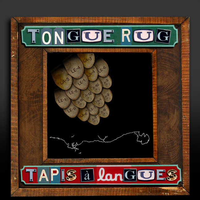 Tongue Rug : Tapis &agrave; langues